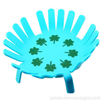 Flectional and Transformable PVC Rubber Multifunction Plate Dish